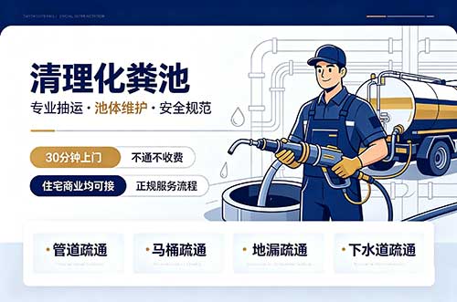 阿坝清理化粪池